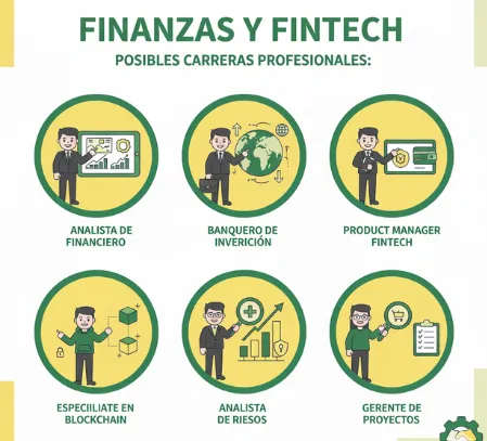 Finanzas y FinTech Posibles carreras profesionales