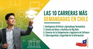 Las 10 Carreras Más Demandadas en Chile