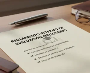Reglamento Interno de Evaluación Obligatorio