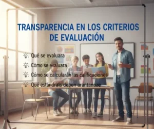 Transparencia en los Criterios de Evaluación