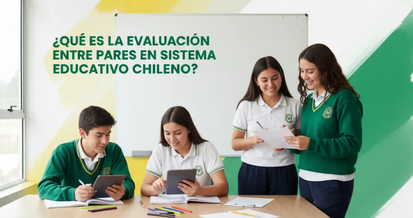 ¿Qué es la Evaluación entre Pares en el Sistema Educativo Chileno?
