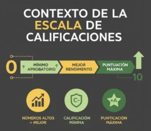 Contexto de la escala de calificaciones