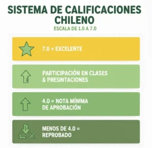 El sistema de calificaciones chileno