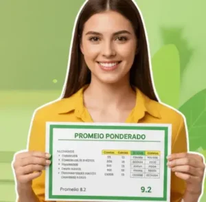 Evaluación del promedio ponderado