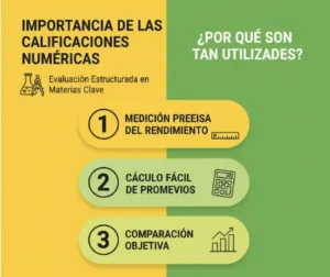 Importancia de las calificaciones numéricas