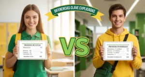 Promedio de notas vs promedio ponderado diferencias clave explicadas