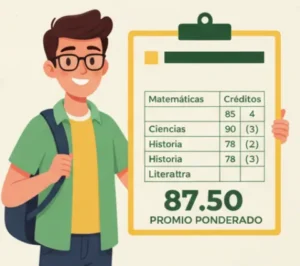 Propósito del promedio ponderado