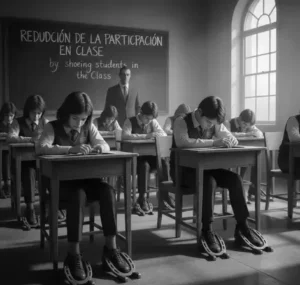 Reducción de la participación en clase