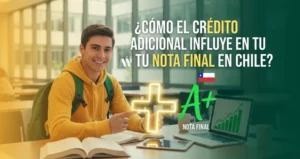 ¿Cómo el crédito adicional influye en tu nota final en Chile?