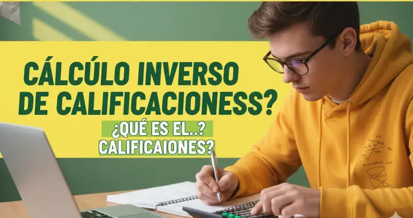 ¿Qué es el cálculo inverso de calificaciones?
