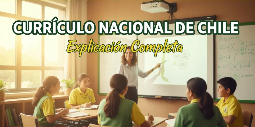 Currículo nacional de Chile Explicación completa
