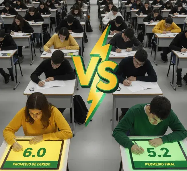 Diferencia en el enfoque de evaluación académica