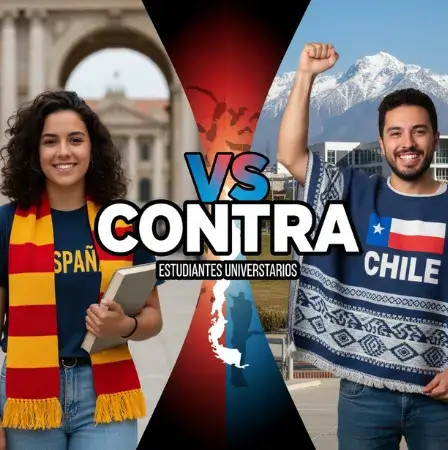 Diferencia en el reconocimiento internacional