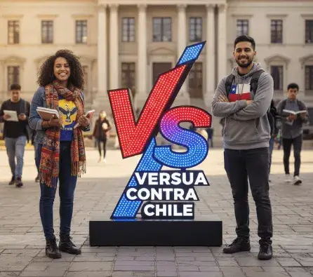 Diferencia en el reconocimiento internacional Colombiano vs Chileno