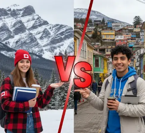 Diferencia en la estructura académica