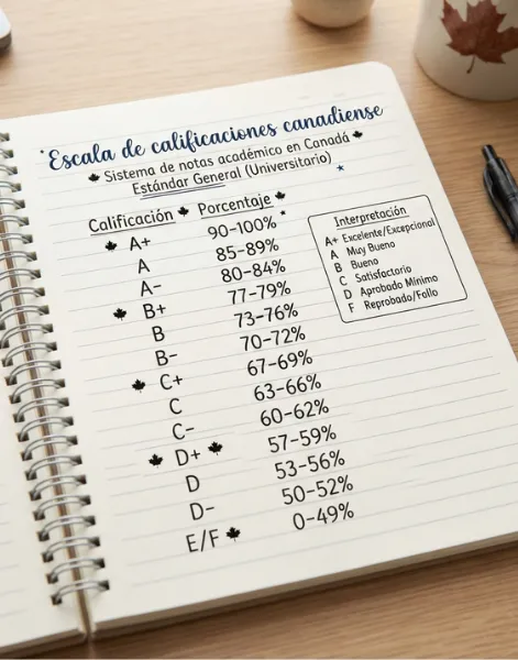 Escala de calificaciones canadiense