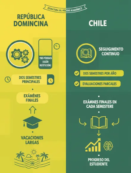 Estructura del período académico