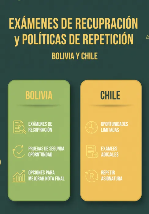 Exámenes de recuperación y políticas de repetición