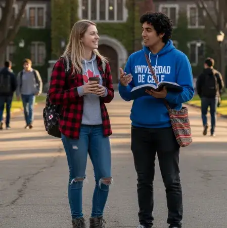 Impacto en estudiantes internacionales (Canadá ↔ Chile)