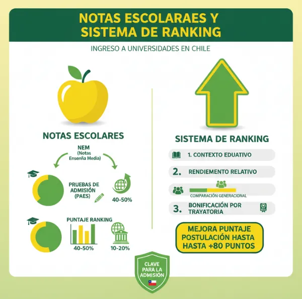 Notas Escolares y Sistema de Ranking