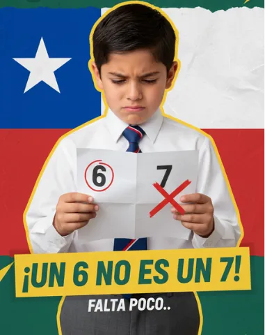 Patrones de distribución de notas en la educación chilena