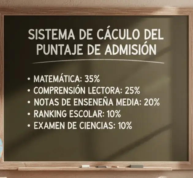 Sistema de Cálculo del Puntaje de Admisión
