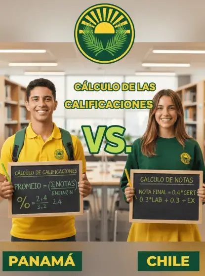 cálculo de las calificaciones panama vs chile