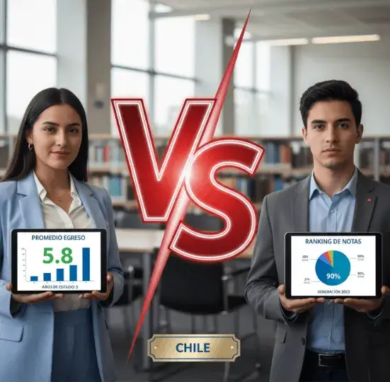 promedio de egreso y ranking de notas