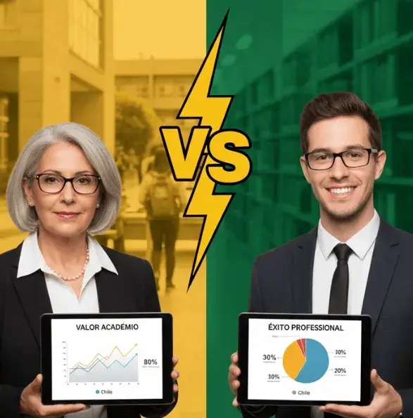 valor académico a largo plazo Promedio final vs promedio de notas
