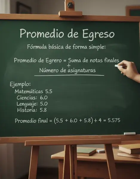 ¿Cómo funciona el Promedio de Egreso?
