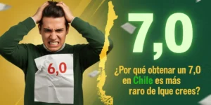 ¿Por qué es más raro obtener un 7,0 en Chile de lo que crees