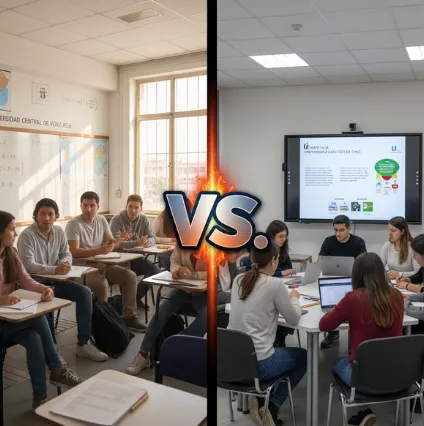 ¿Qué sistema es más competitivo venezolano vs chileno?