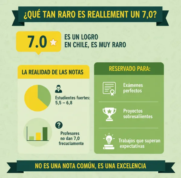 ¿Qué tan raro es realmente un 7,0?
