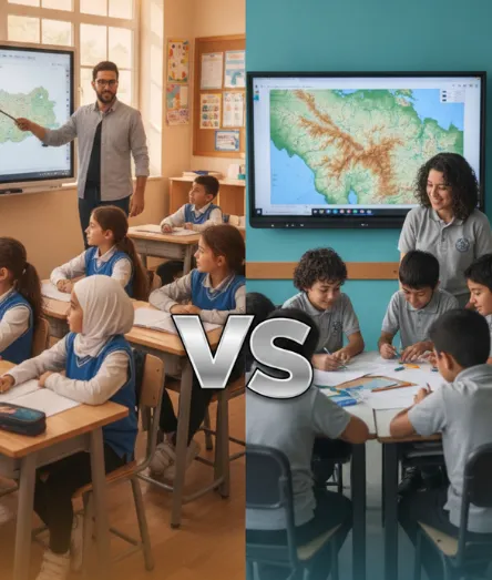 Asistencia y su impacto en las calificaciones Turquía vs. Chile