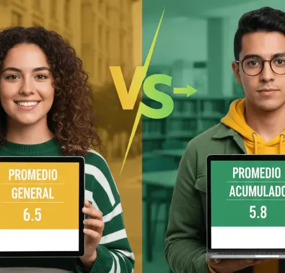 Diferencia de propósito promedio general vs. promedio acumulado