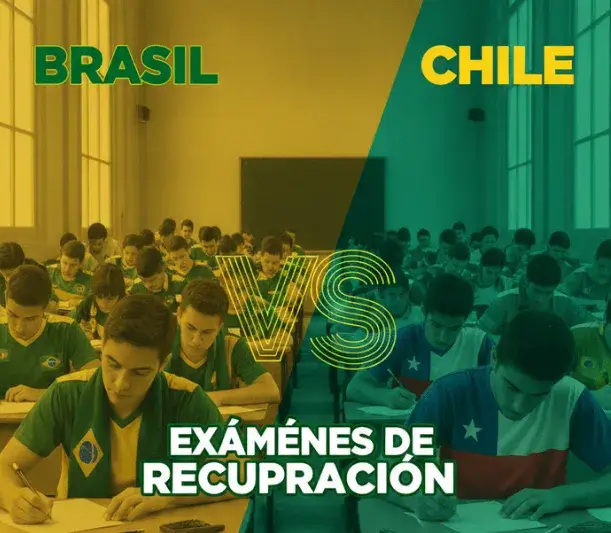 Exámenes de recuperación Brasil vs Chile