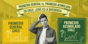 Promedio general vs. promedio acumulado en Chile ¿Cuál es la diferencia
