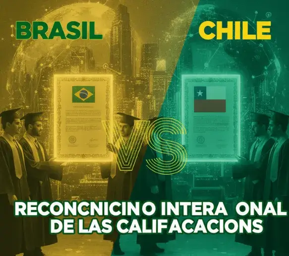 Reconocimiento internacional de las calificaciones Brasil vs Chile