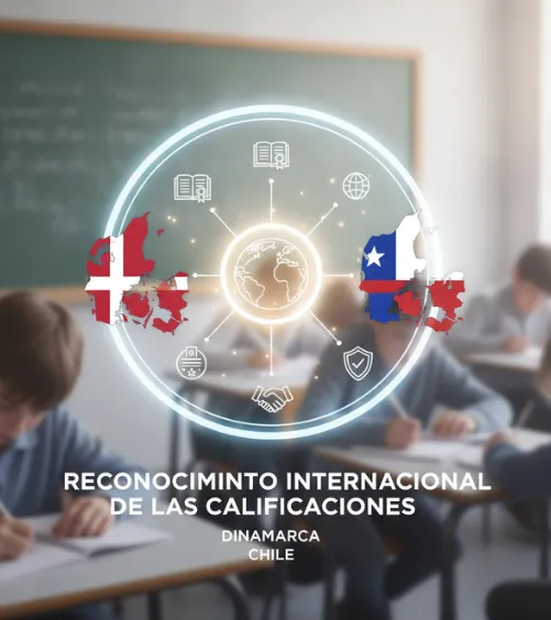 Reconocimiento internacional de las calificaciones Dinamarca vs Chile