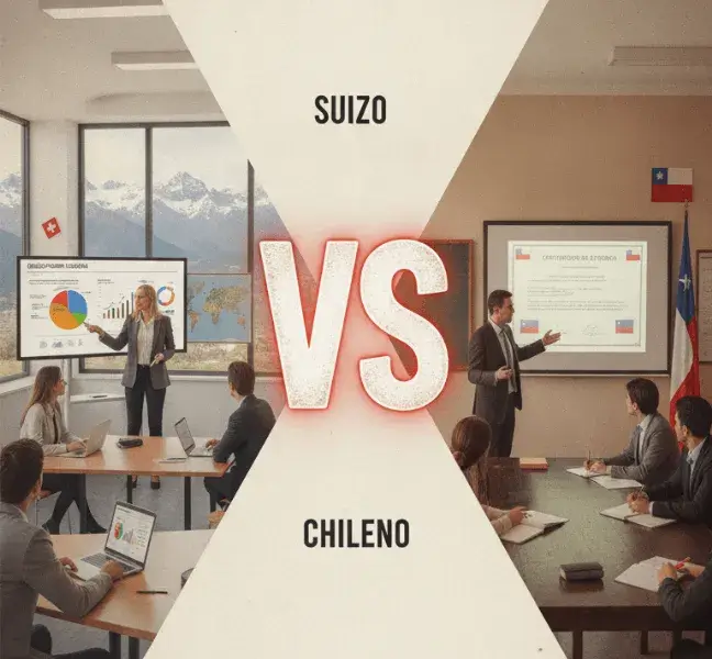 Reconocimiento internacional de las calificaciones suizo vs chileno