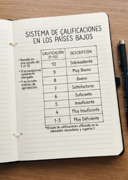 Sistema de calificaciones en los Países Bajos