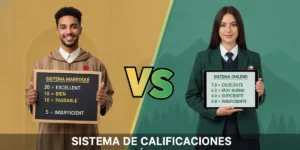 Sistema de calificaciones marroquí vs. sistema de calificaciones chileno