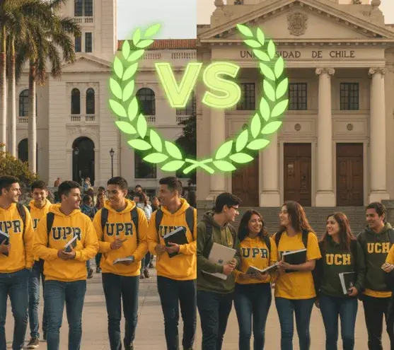 Sistemas de admisión universitaria en Puerto Rico vs Chile
