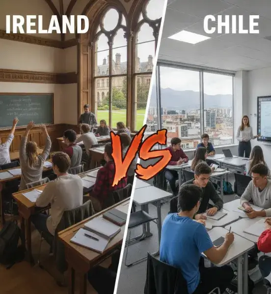 Sistemas de créditos Irlanda vs Chile