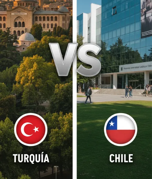 Sistemas de créditos y progreso académico Turquía vs. Chile