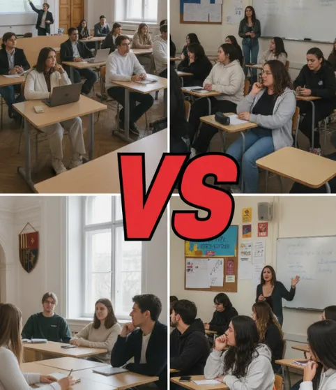 Sistemas de créditos y progreso académico austríaco vs. chileno