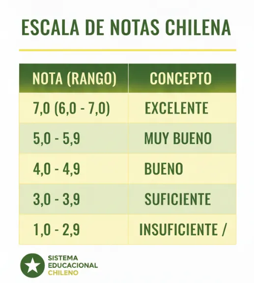 escala de calificaciones