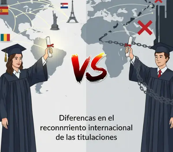 reconocimiento internacional de las titulaciones Paraguay vs. Chile