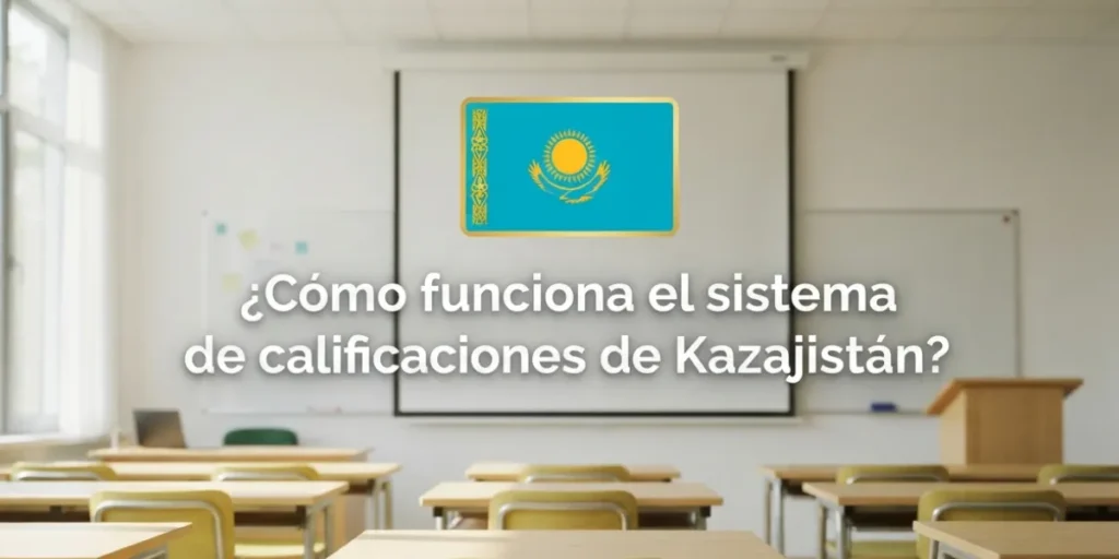 ¿Cómo funciona el sistema de calificaciones de Kazajistán?