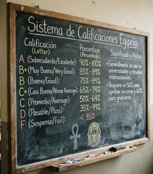 Sistema de calificaciones Egipcio